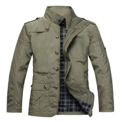 Men's Waterproof Winter Jacket Insulated Multi-Pocket 2