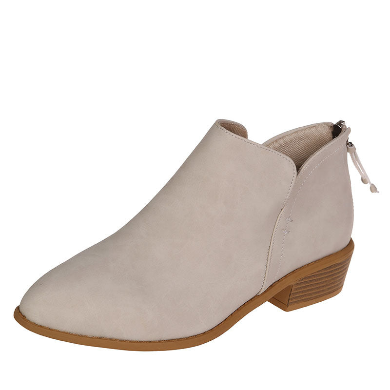 Pointed Toe Chelsea Boots Female mutualdropshopping