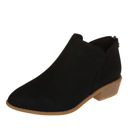 Pointed Toe Chelsea Boots Female mutualdropshopping