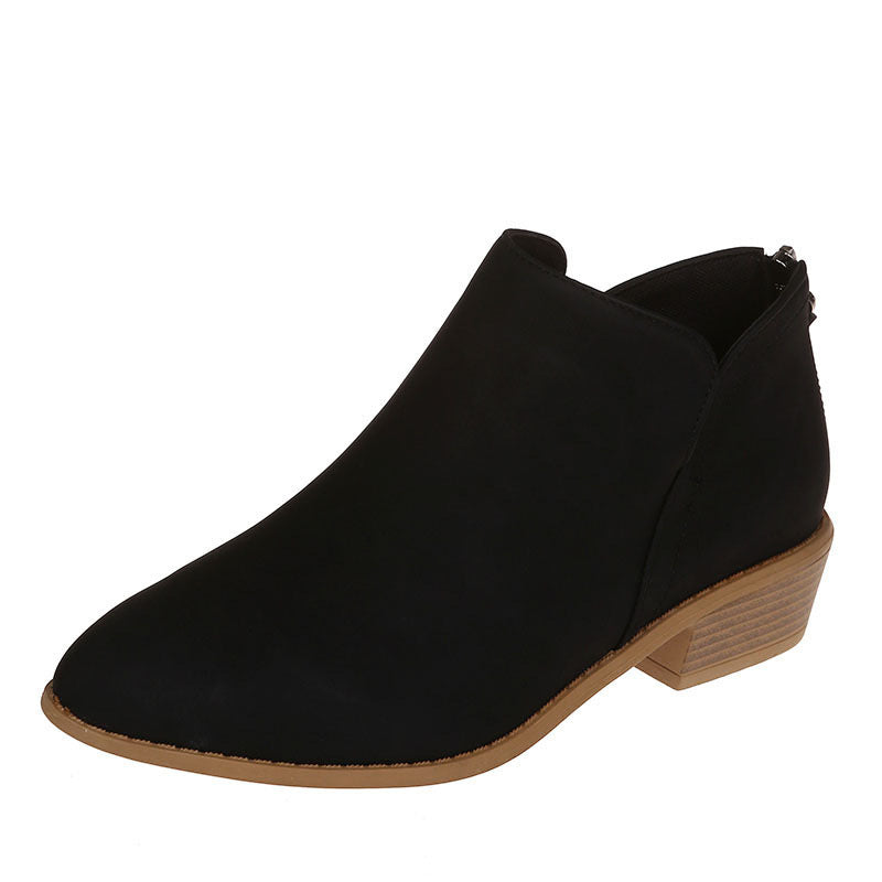 Pointed Toe Chelsea Boots Female mutualdropshopping