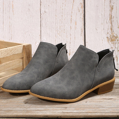 Pointed Toe Chelsea Boots Female mutualdropshopping