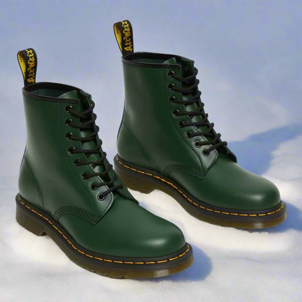 Women's Tall-Shaft Combat Boots Back Pull Loop Balanced Fit 3