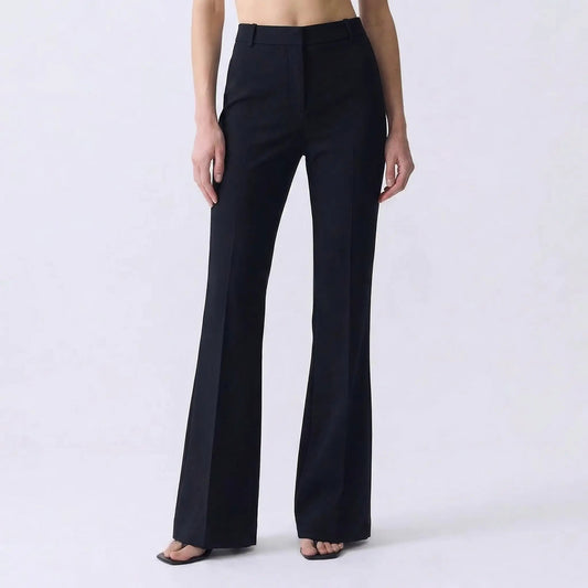 Women's High-Waist Slim-Fit Micro-Flare Bootcut Pants Edenforth