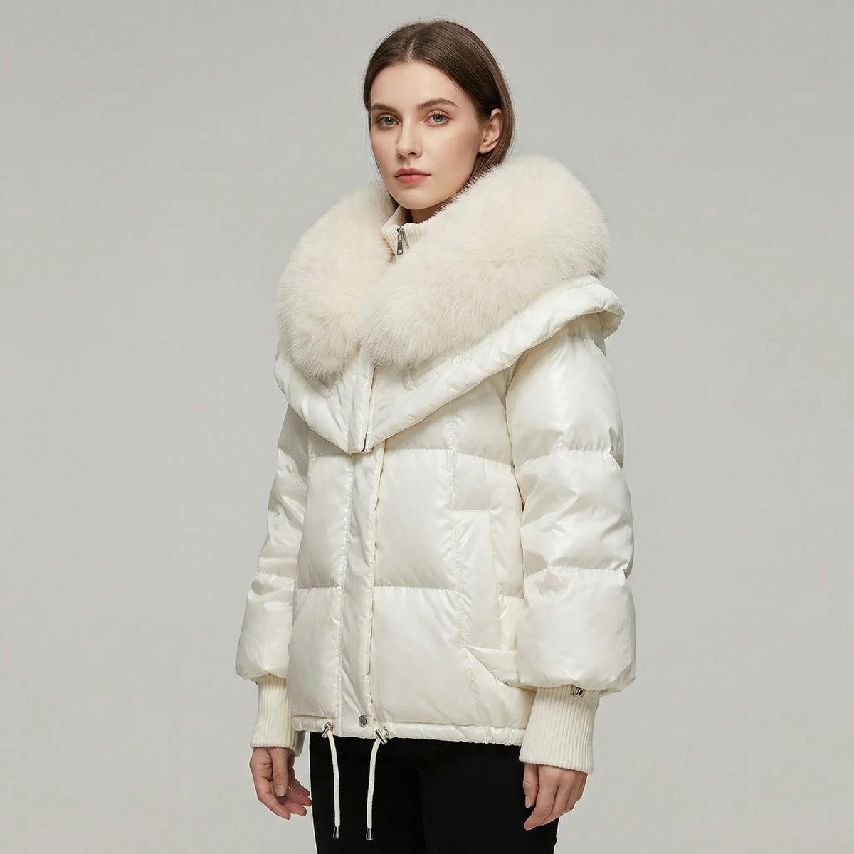 Women's Fur Collar Warm Puffer Winter Coat Edenforth