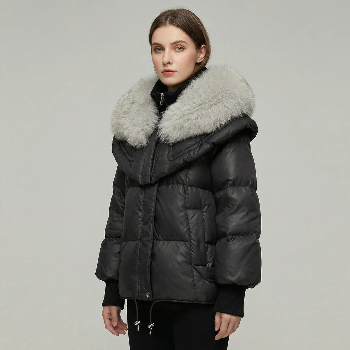 Women's Fur Collar Warm Puffer Winter Coat Edenforth