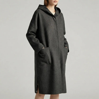 Women's Elegant Long Winter Trench Coat Edenforth