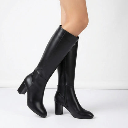 Women's High Over The Knee Elegant Martin Long Winter Boots Edenforth