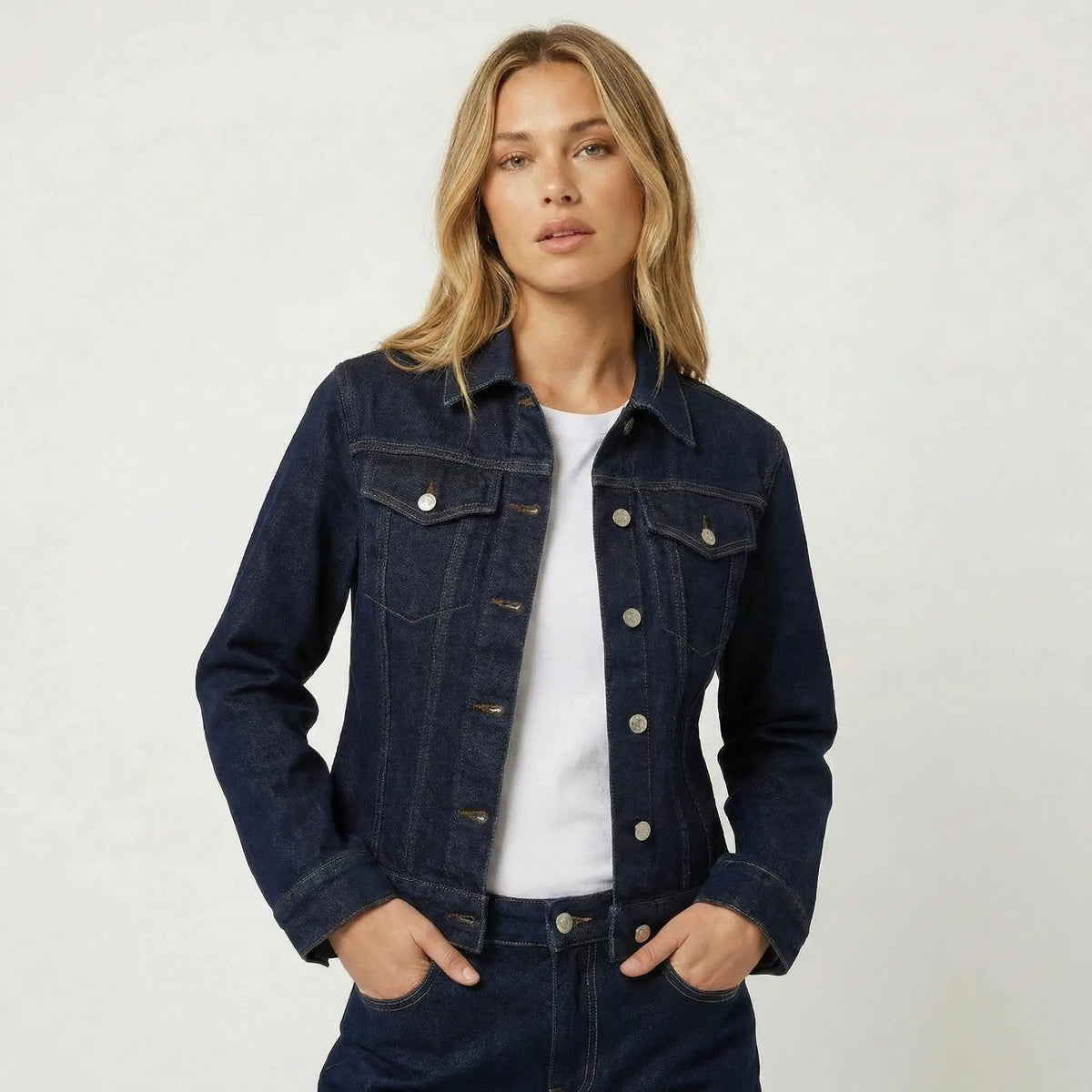 Women's Oversized Denim Loose Fit Fall Jacket Edenforth