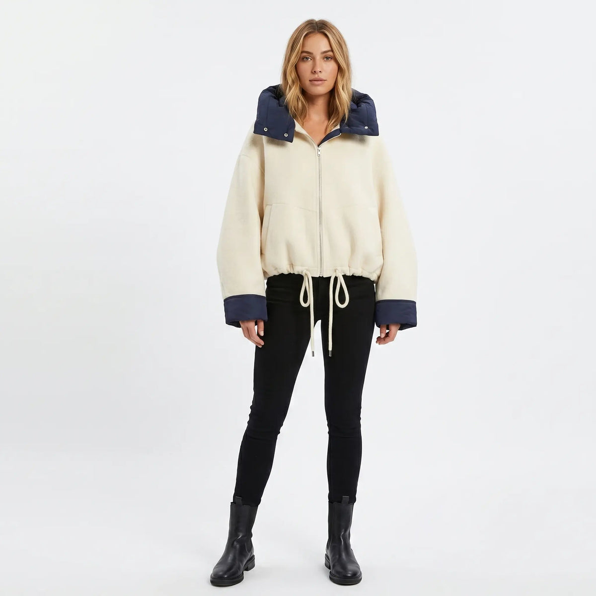 Women's Oversized Long-Sleeve Winter Coat Edenforth