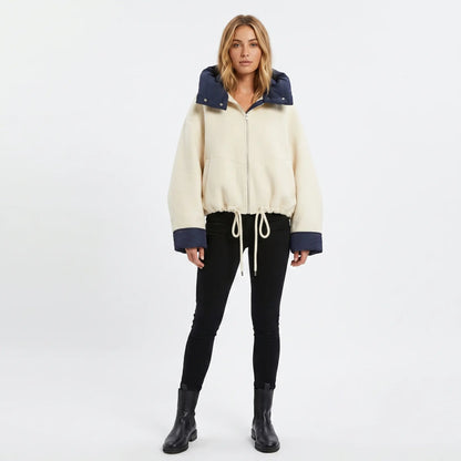 Women's Oversized Long-Sleeve Winter Coat Edenforth