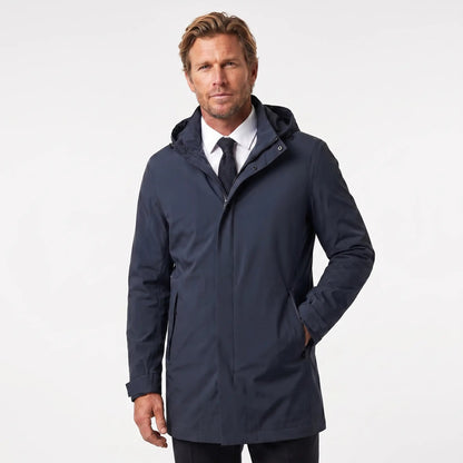 Men's Mid-Length Windbreaker and Waterproof Fall Jacket Edenforth