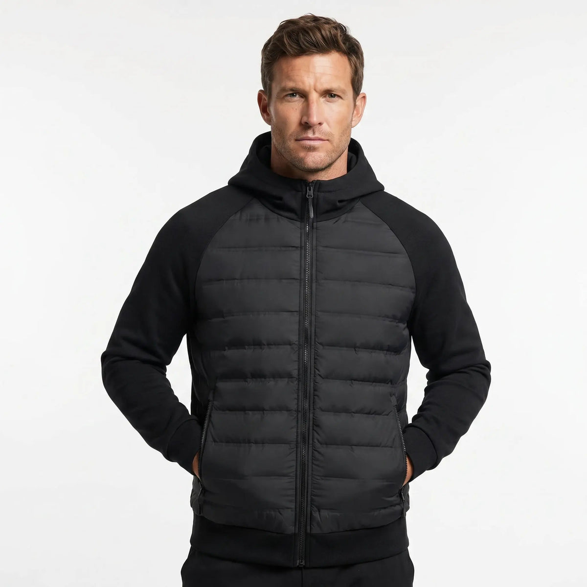 Men's Lightweight Puffer Hoodie Winter Jacket Edenforth