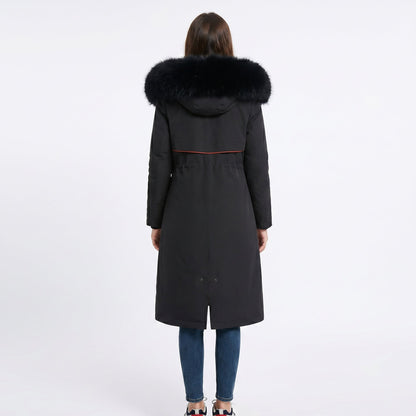 Women's Detachable Luxe Fur Winter Jacket Edenforth