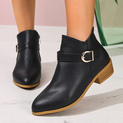 Vintage Round-Toe Martin Boots mutualdropshopping